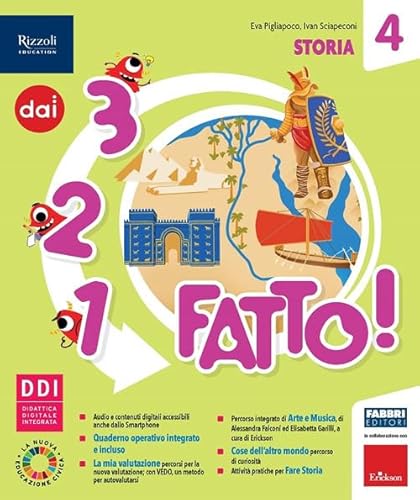 3 2 1 Fatto! Antropologico. Scientifico. Con Storia, Geografia, Matematica, Scienze, Missione Possibile Storia E Geografia 4-5, Missione Possibile ...