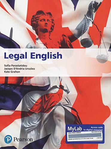 Legal English. Ediz. Mylab. Con Contenuto Digitale Per Accesso On Line