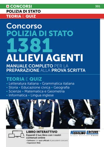 Concorso Polizia Di Stato 1381 Allievi Agenti