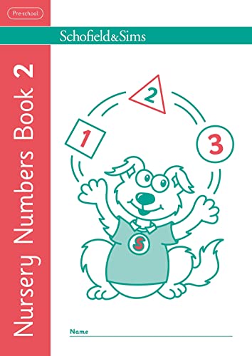 Nursery Numbers Book 2: Early Years, Ages 3+