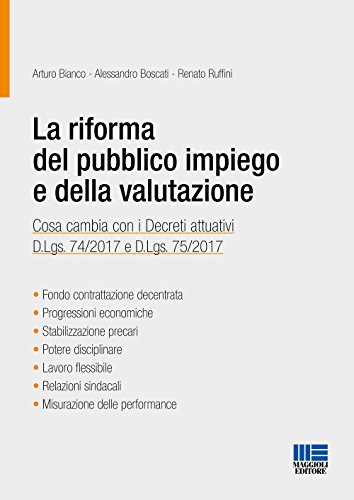 La Riforma Del Pubblico Impiego E Della Valutazione