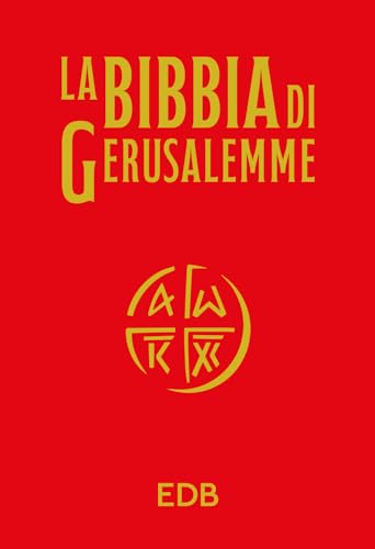 Bibbia Di Gerusalemme - Edizione In Tela Rossa Con Cofanetto
