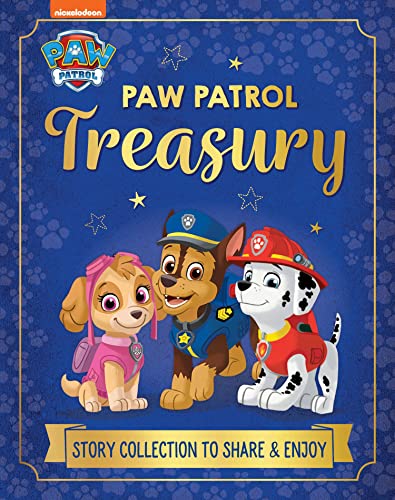 Paw Patrol Treasury: Illustrated Story Collection Gift Book For Children Aged 2, 3, 4, 5 Based On The Nickelodeon Tv Series