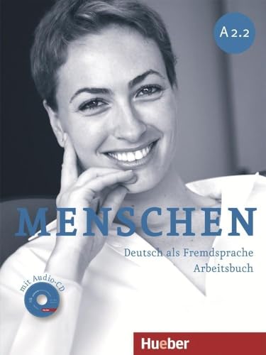 Menschen A2.2 Ab+Cd-Audio (Ejerc.) [Lingua Tedesca]: Deutsch Als Fremdsprache / Arbeitsbuch Mit Audio-Cd: Vol. 4