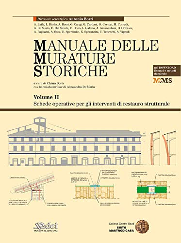Manuale Delle Murature Storiche. Analisi E Valutazione Del Comportamento Strutturale-Schede Operative Per Gli Interventi Di Restauro Strutturale. Con