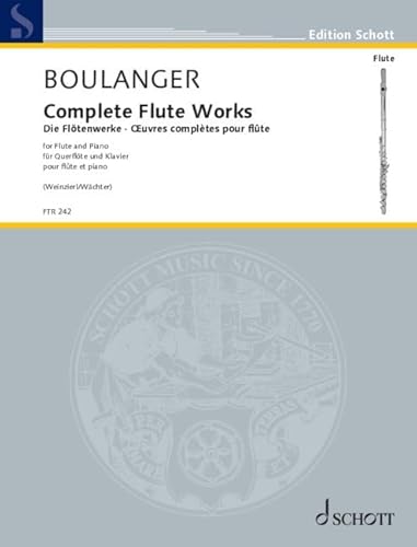 Complete Flute Works For Flute And Piano