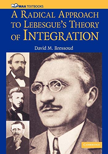 A Radical Approach To Lebesgue'S Theory Of Integration: 0