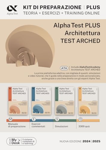 Alpha Test Plus Architettura Test Arched - Kit Di Preparazione Plus