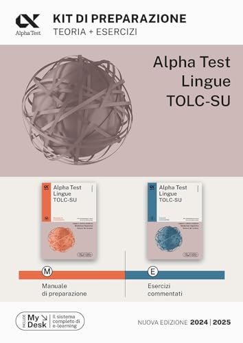 Alpha Test. Lingue Tolc-Su. Kit Di Preparazione. Ediz. Mydesk