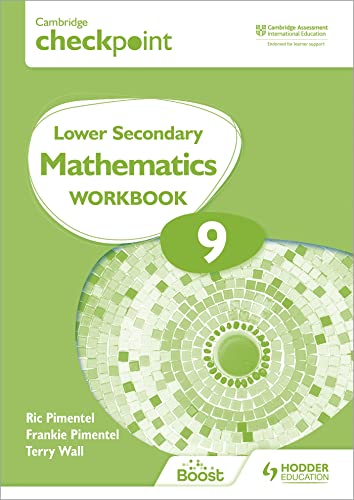 Cambridge Checkpoint Lower Secondary Mathematics, Stage 9: Second Edition