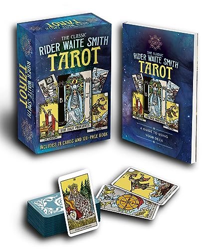 The Classic Rider Waite Smith Tarot Book & Card Deck: Includes 78 Cards And 128-Page Book