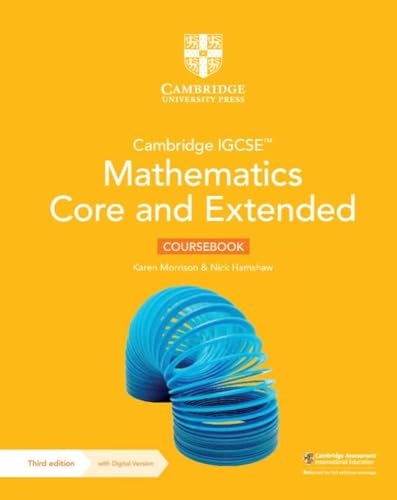 Cambridge Igcse Mathematics Core And Extended. Coursebook. Per Le Scuole Superiori. Con Espansione Online