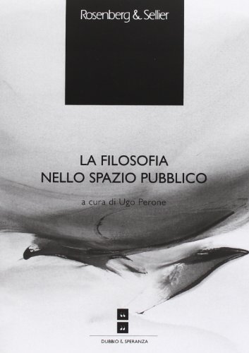 La Filosofia Nello Spazio Pubblico