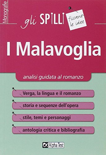 I Malavoglia. Analisi Guidata Al Romanzo