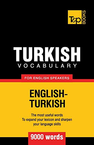 Turkish Vocabulary For English Speakers - 9000 Words: 295