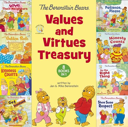 The Berenstain Bears Values And Virtues Treasury: 8 Books In 1