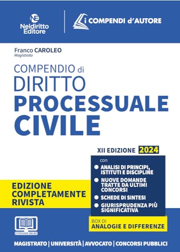 Compendio Di Diritto Processuale Civile 2024