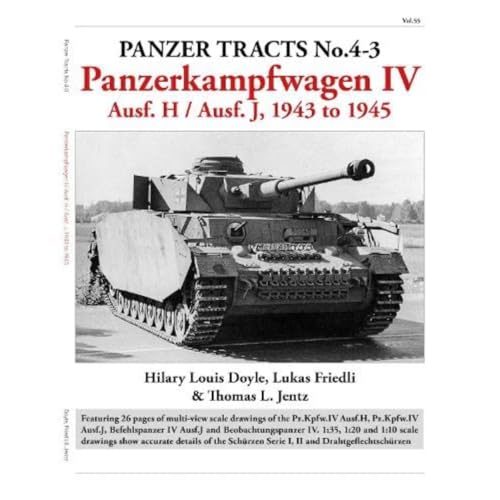 Panzer Tracts No.4-3: Panzerkampfwagen Iv Ausf.H And J