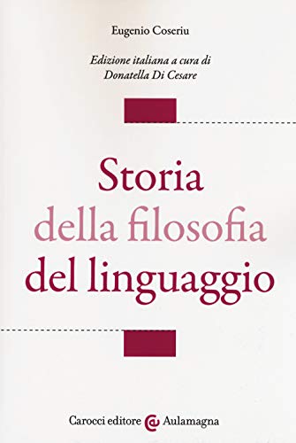 Storia Della Filosofia Del Linguaggio