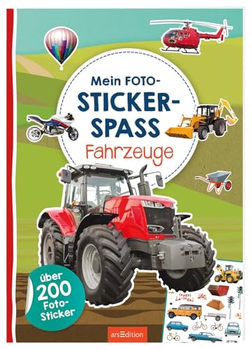 Mein Foto-Stickerspaß – Fahrzeuge: Über 200 Foto-Sticker | Stickerheft Mit Foto-Stickern Und Illustrierten Szenen Für Kinder Ab 3 Jahren