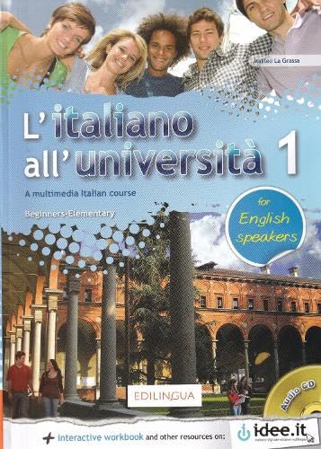 L'Italiano All'Università. Con Cd Audio. For English Speakers (Vol. 1): + Online Access Code + Audio Cd. A1-A2