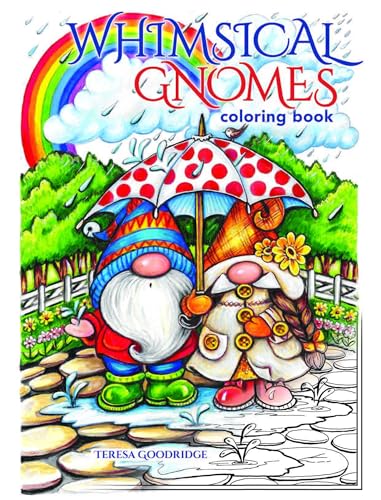 Whimsical Gnomes Coloring Book