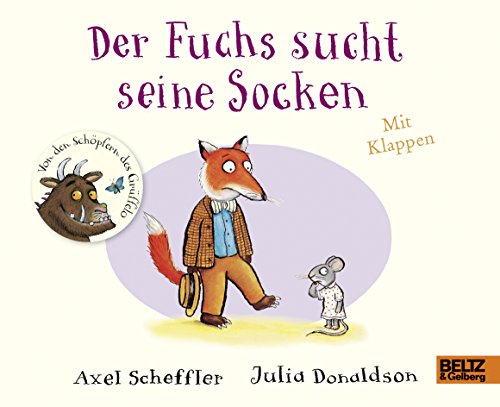 Der Fuchs Sucht Seine Socken: Pappbilderbuch Mit Klappen