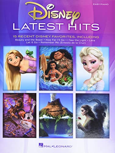 Disney Latest Hits: 15 Recent Disney Favorites: Easy Piano