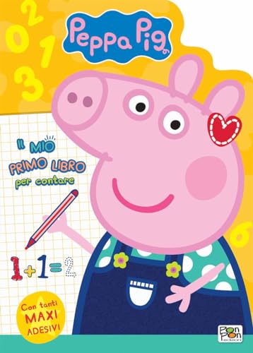 Il Mio Primo Libro Per Contare. Peppa Pig. Con Adesivi. Ediz. A Colori