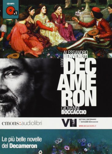 Le Più Belle Novelle Del Decamerone Lette Da Alessandro Benvenuti. Audiolibro. Cd Audio Formato Mp3