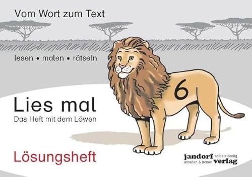 Lies Mal 6 - Das Heft Mit Dem Löwen. Lösungsheft