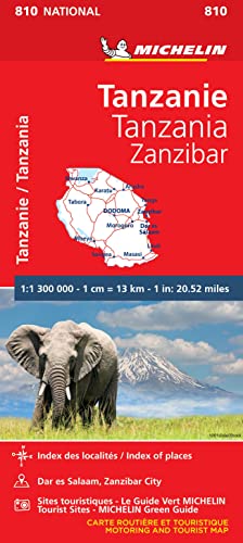 Tanzania Zanzibar 1:130.000: Map: 810