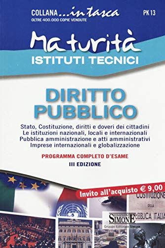 Maturità Istituti Tecnici. Diritto Pubblico