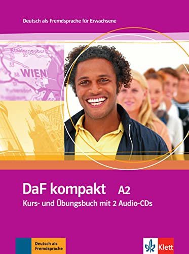 Daf Kompakt. Lehr- Und Arbeitsbuch Mit 2 Audio-Cds. A2: Deutsch Als Fremdsprache Für Erwachsene [Lingua Tedesca]: Kurs- Und Ubungsbuch