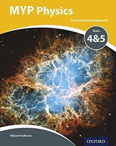Myp Physics: A Concept Based Approach