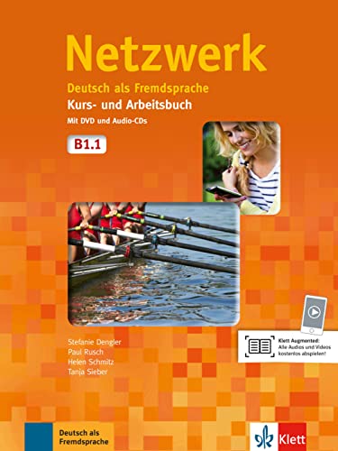 Netzwerk. Kurs- Und Arbeitsbuch Mit Dvd Und 2 Audio-Cds B1.1: Deutsch Als Fremdsprache [Lingua Tedesca]