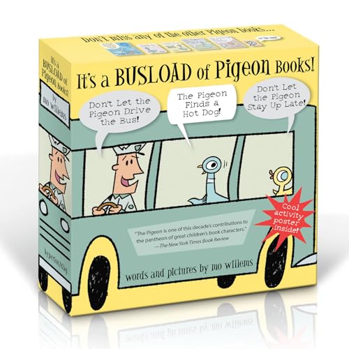 It'S A Busload Of Pigeon Books!