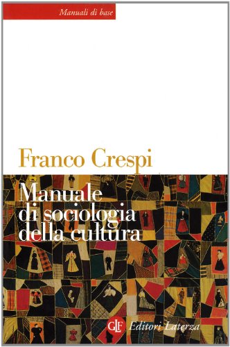 Manuale Di Sociologia Della Cultura