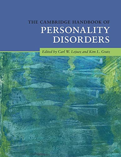 The Cambridge Handbook Of Personality Disorders