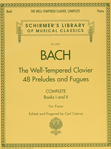 The Well-Tempered Clavier 48 Preludes And Fugues: Complete Books I And Ii - Piano