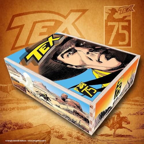 Tex 75. Box Legno. Con Shopper In Tela, Cartolina