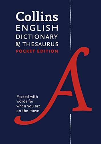 English Dictionary And Thesaurus Pocket Edition: The Perfect Portable Dictionary And Thesaurus