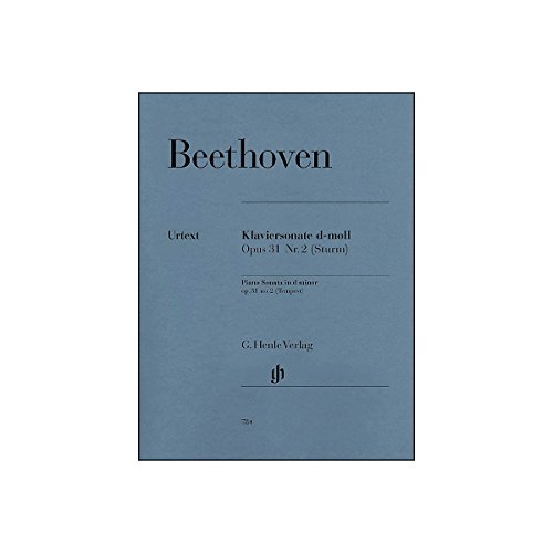 Sonate 17 D-Moll Op 31/2 (Sturm). Klavier: Revidierte Ausgabe. Klavier Zu Zwei Händen