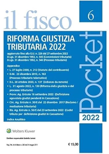 Riforma Giustizia Tributaria 2022