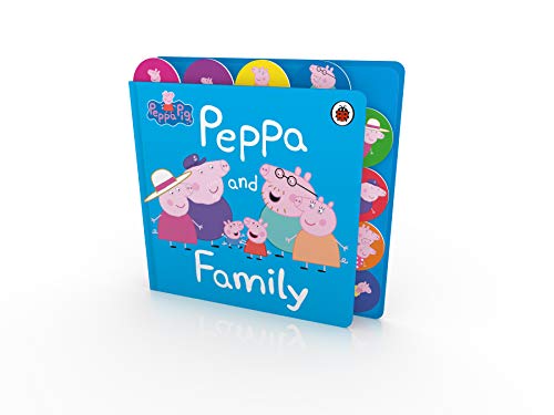 Peppa Pig: Peppa And Family: Tabbed Board Book