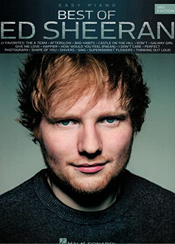 Best Of Ed Sheeran Piano Songbook