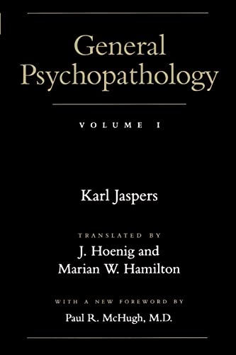 General Psychopathology: Volume 1