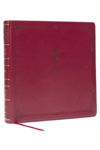 Nabre Catholic Bible: New American Bible, Revised Edition, Burgundy, Leathersoft, Comfort Print