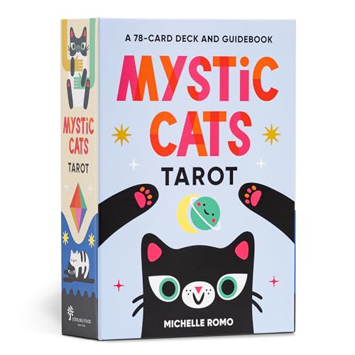 Mystic Cats Tarot: A 78-Card Deck And Guidebook