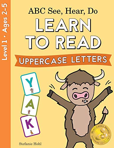 Abc See, Hear, Do Level 1: Learn To Read Uppercase Letters